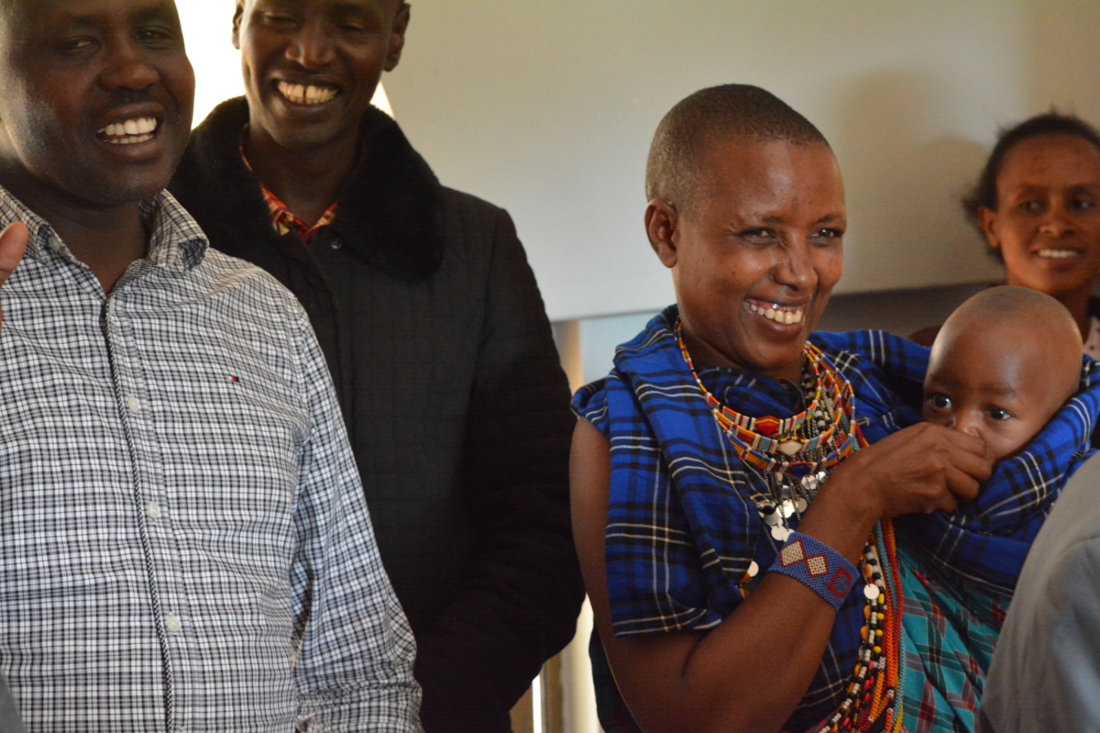 Livestock and wildlife sharing grazing land in Central Kajiado